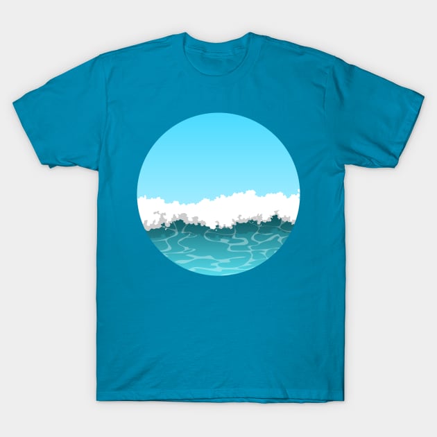 Wave T-Shirt by tuditees